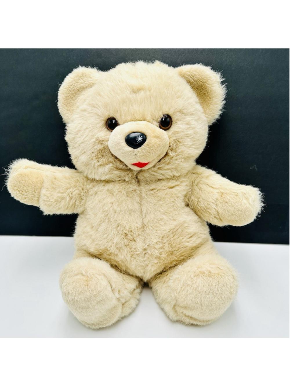 TB Trading Teddy Bear 18” Plush Stuffed Animal Taiwan 90’s Vintage